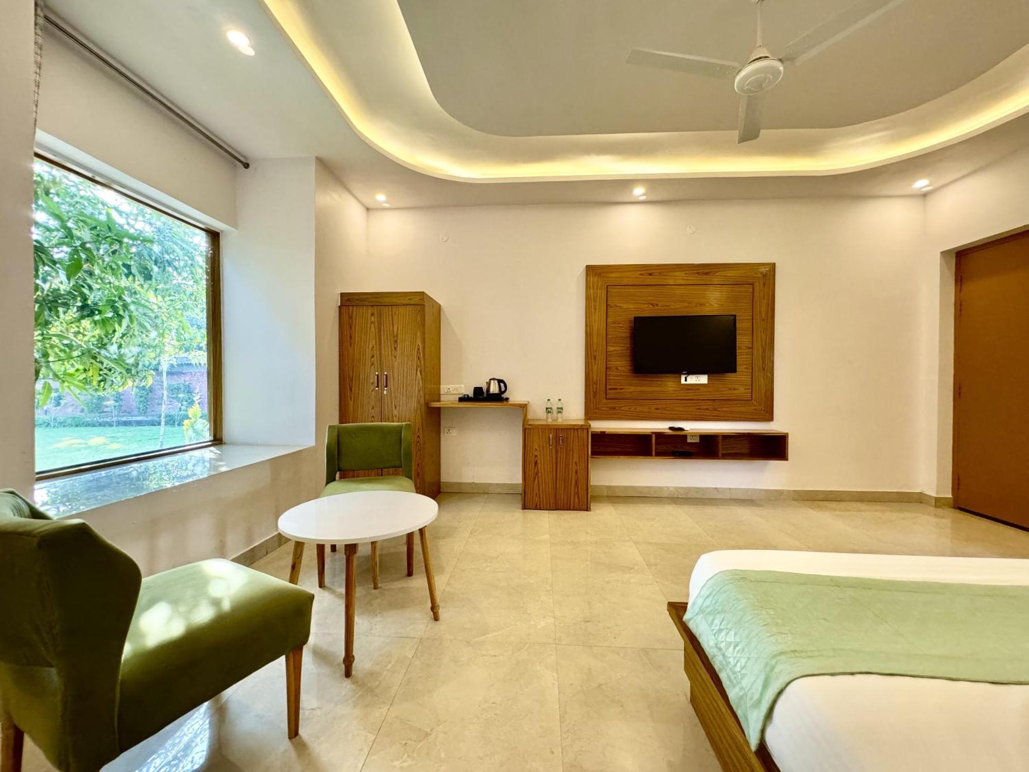 The White Oak Corbett Spa & Resort Rāmnagar Exterior foto