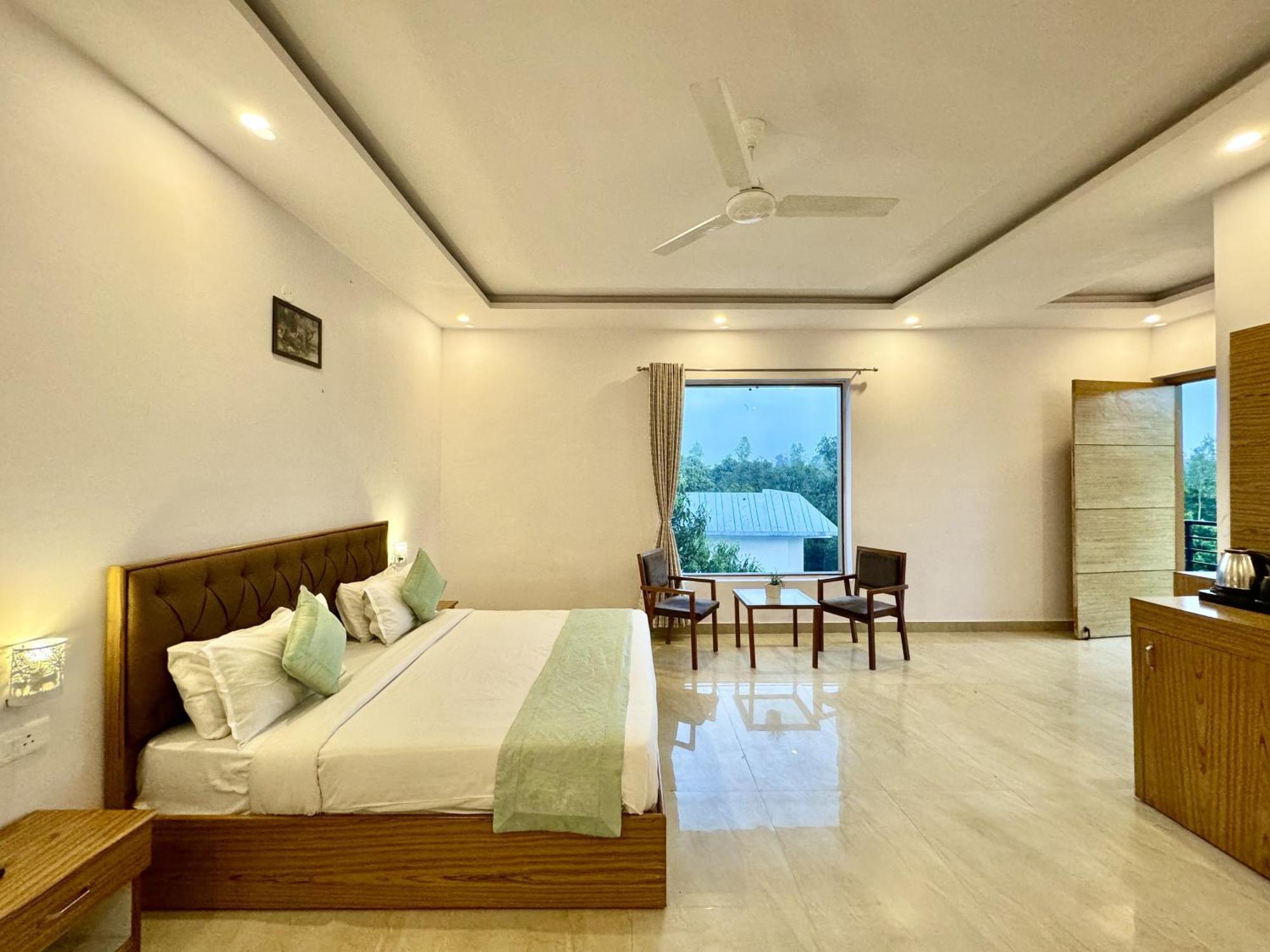 The White Oak Corbett Spa & Resort Rāmnagar Exterior foto